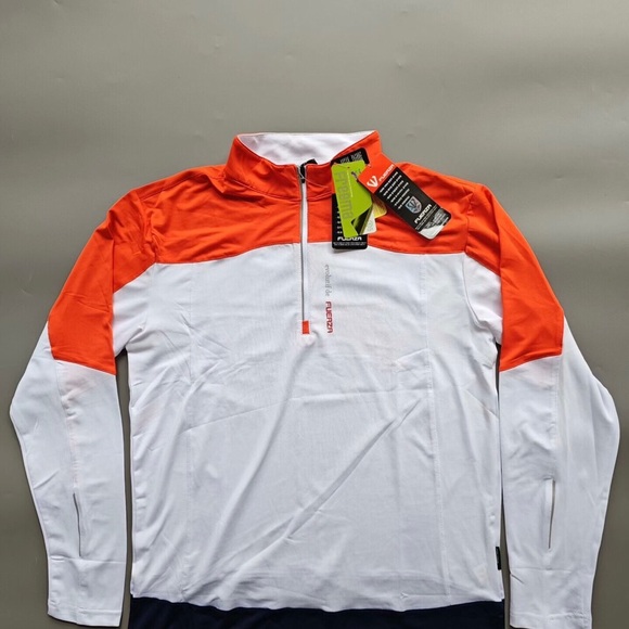 Callaway Men's Performance Jacket in Orange and White - Picture 1 of 4
